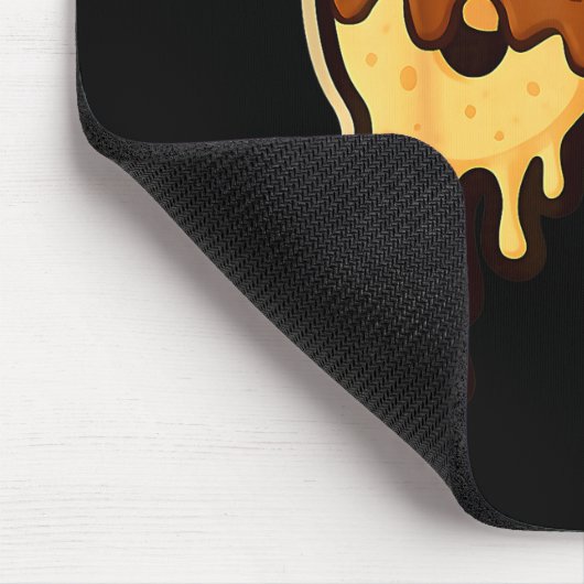 Tapis De Souris Melting 67 Dessert Style Ice Cream Drip Number Art (Coin)