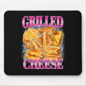 Tapis De Souris Mème alimentaire amusant Fromage Grillé Sandwiches (Devant)