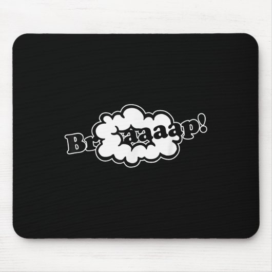 Tapis De Souris Mème de Braaap de base amusant simple (Devant)