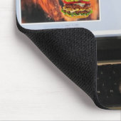 Tapis De Souris Mème de chat King of burgers (Coin)