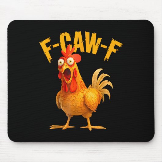 Tapis De Souris Mème de coq citation (Devant)