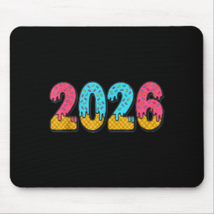 Tapis De Souris Mème de la goutte de glace 2026 Nouvel An Argot Ge