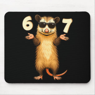 Tapis De Souris Mème de mouvement de main Ssum 67 drôle pour enfan