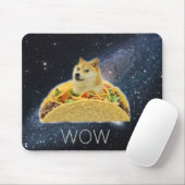 Tapis De Souris meme de taco de l'espace de doge (Avec souris)