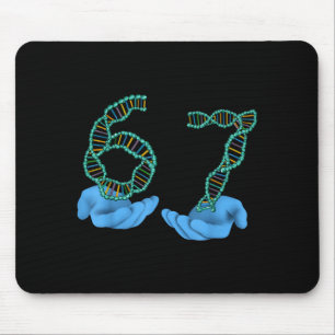 Tapis De Souris Mème drôle numéro 67 Réplication ADN Science moléc