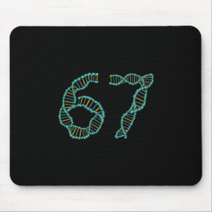 Tapis De Souris Mème drôle numéro 67 Réplication ADN Science moléc