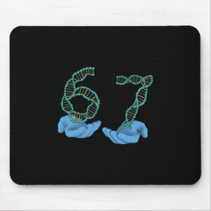 Tapis De Souris Mème drôle numéro 67 Réplication ADN Science moléc