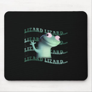 Tapis De Souris Mème Drôle Weirdcore Animal Femmes Hommes Lizard L