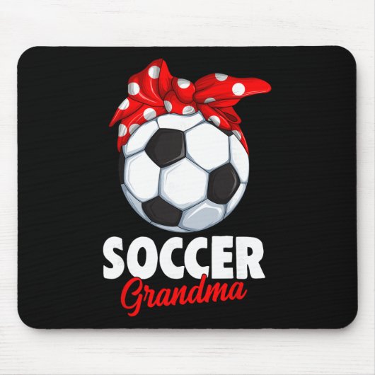 Tapis De Souris Mémé footballeuse _1 (Devant)