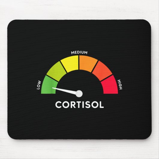 Tapis De Souris Mème niveaux de cortisol bas  (Devant)