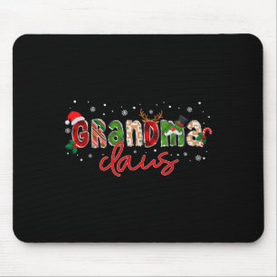 Tapis De Souris Mémé Noël Père Noël Famille assortie de Noël