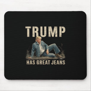 Tapis De Souris Mème Retro Trump A De Superbes Jeans
