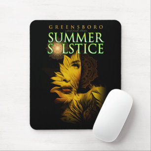 Tapis De Souris Mémento du Festival du solstice d'été de Greensbor