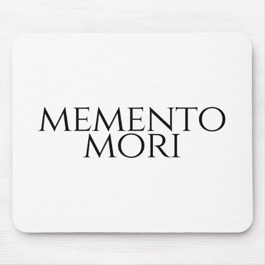 Tapis De Souris Memento Mori (Devant)