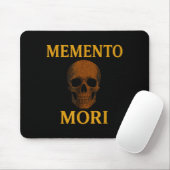 Tapis De Souris Memento Mori Philosophy Stoicism Quote (Avec souris)