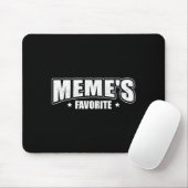 Tapis De Souris Meme's Favorite (Avec souris)