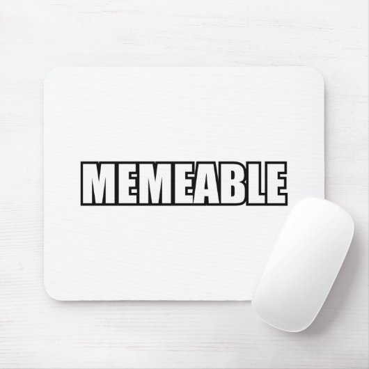 TAPIS DE SOURIS MÉMOIRE (Avec souris)