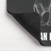 Tapis De Souris Mémoire d'un éléphant (Coin)