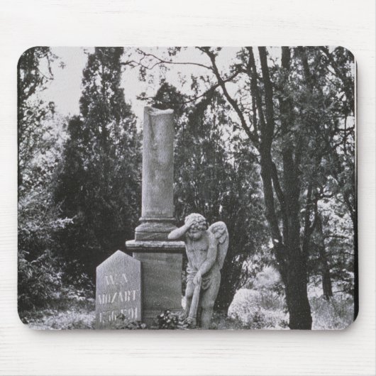 Tapis De Souris Mémorial à Wolfgang Amadeus Mozart (Devant)