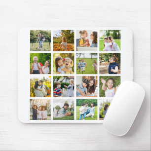 Tapis De Souris Memories in Motion : personnalisable 16 Photo Coll