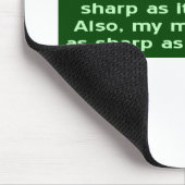 Tapis De Souris Memory Not Sharp (Coin)