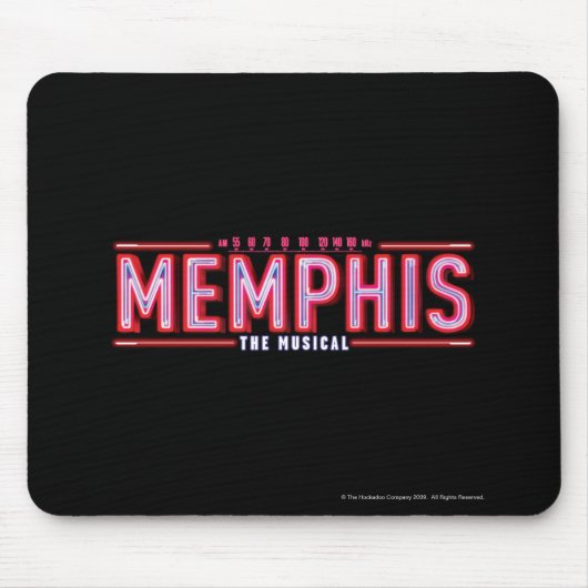 Tapis De Souris MEMPHIS - le logo musical (Devant)