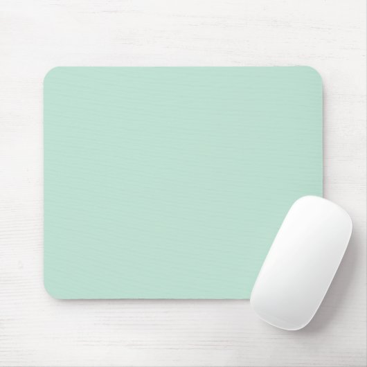 Tapis De Souris Ménage minimaliste menthe vert uni (Avec souris)