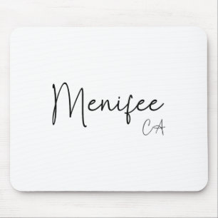 Tapis De Souris Menifee Californie Ca Rétro