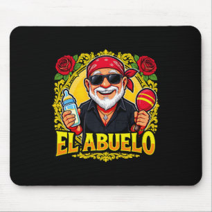 Tapis De Souris Mens El Abuelo Drôle Design Pour Grandpas Mexicain