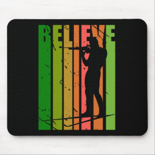 Tapis De Souris Mens Funky Mens tir tir tir tir tir biathlon cible