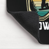 Tapis De Souris Mens Manger Sleep Snowboard Funky Retro Snowboard (Coin)