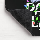 Tapis De Souris Mens Papa Claus Christmas Lights Long Sleeve  (Coin)