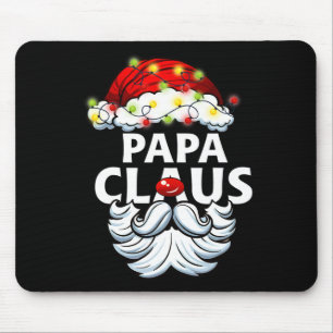 Tapis De Souris Mens Papa Claus Noël Pyjama Famille Noël Noël Fath