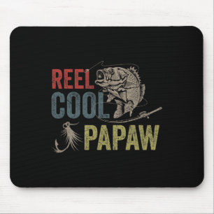 Tapis De Souris Mens Reel Cool Papaw Fête des pères de pêche Cadea