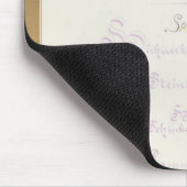 Tapis De Souris Menu à prince von Bismarcks (Coin)