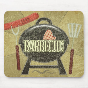 Tapis De Souris Menu de barbecue