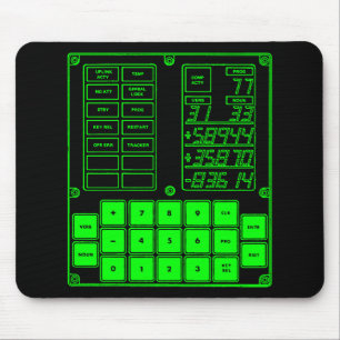 Tapis De Souris Menu de souris Apollo Guidance Computer