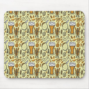 Tapis De Souris Menu Oktoberfest Food Morsures bavaroises classi