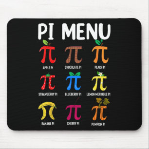 Tapis De Souris Menu Pi 3.14 Symbole Pi - Magasin de mathématiques