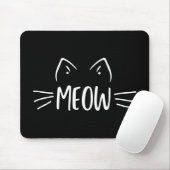 Tapis De Souris Meow Cat (Avec souris)