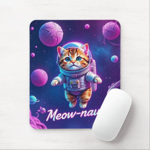 Tapis De Souris Meow-naut