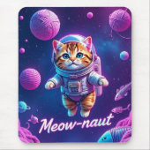 Tapis De Souris Meow-naut (Devant)