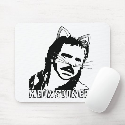 Tapis De Souris Meowsdower (Avec souris)