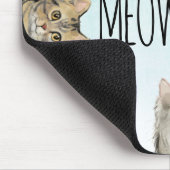 Tapis De Souris Meowsepad | Drôle Amoureux des chats (Coin)