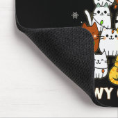 Tapis De Souris Meowy Christmas Tree Merry Catmas Cat Lover For Me (Coin)