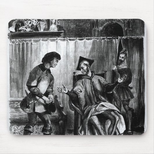 Tapis De Souris Mephistopheles et l'élève (Devant)