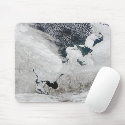 Tapis De Souris Mer blanche, Russie (Avec souris)