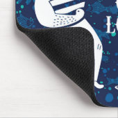 Tapis De Souris Mer d'affiche d'amour (Coin)