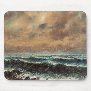 Tapis De Souris Mer d'automne - Gustave Courbet