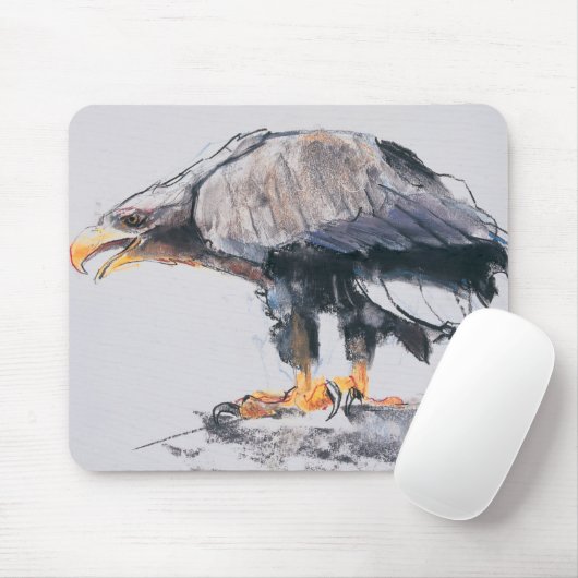 Tapis De Souris Mer Eagle coupée la queue par blanc 2001 (Avec souris)